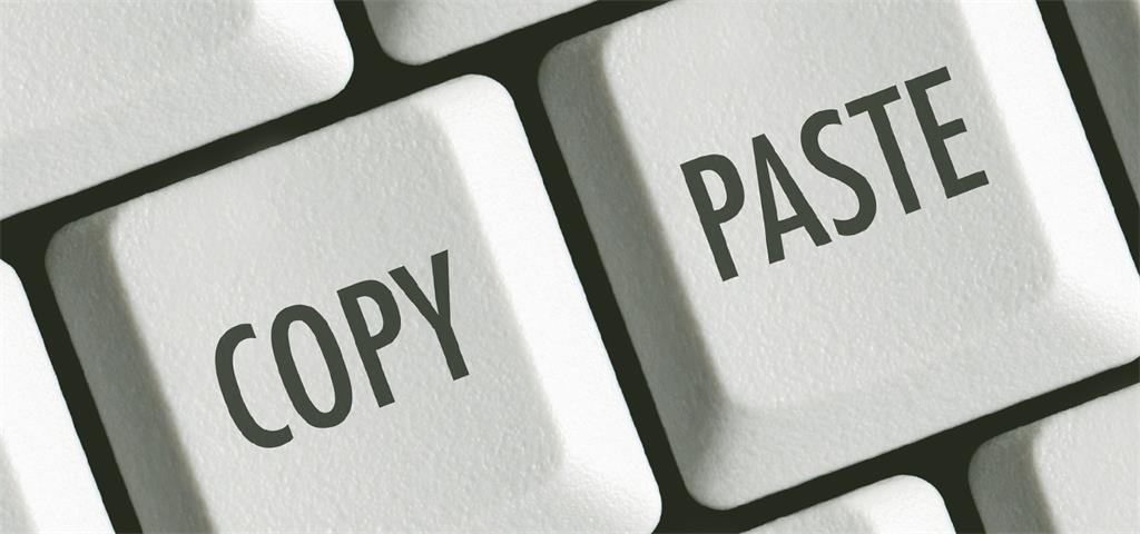 Tasteri na tastaturi sa natpisima COPY i PASTE