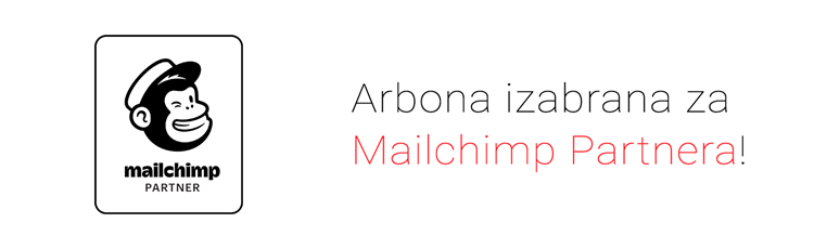 Arbona izabrana za Mailchimp Partnera!