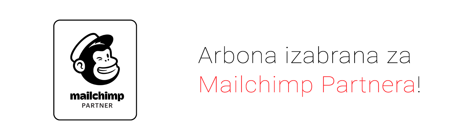 Arbona izabrana za Mailchimp Partnera!