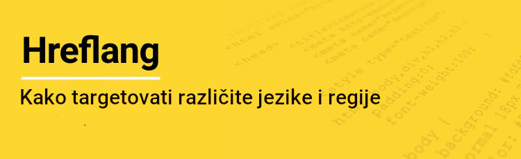 Kako targetovati različite jezike i regije?